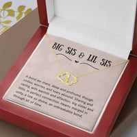 Load image into Gallery viewer, For Sister - Hearts in Unity - Everlasting Love Necklace - Bard Jewelry
