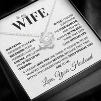 Load image into Gallery viewer, Everything I've Ever Wanted - Love Knot Necklace - Bard Jewelry
