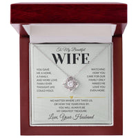 Load image into Gallery viewer, Gift For Wife | Always Be My Greatest Treasure | 3020V5 - Bard Jewelry
