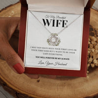 Load image into Gallery viewer, You Will Forever be my Always - Love Knot Necklace - Bard Jewelry
