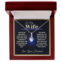Load image into Gallery viewer, She Does The Impossilble Necklace - Gift For Wife - Bard Jewelry
