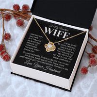 Load image into Gallery viewer, Gift For Wife - How Incredible You Truly Are - Infinity Knot Necklace - Bard Jewelry

