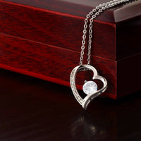 Load image into Gallery viewer, For My Daughter - Forever Love Heart Necklace - Bard Jewelry

