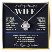 Load image into Gallery viewer, Gift For Wife | Love You More | L1011V1 - Bard Jewelry
