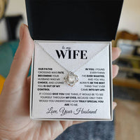 Load image into Gallery viewer, Everything I've Ever Wanted - Love Knot Necklace - Bard Jewelry
