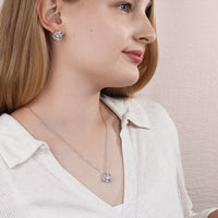 Load image into Gallery viewer, Gift For Wife - Love you Even More For It - Infinity Knot and Earing Bundle - Bard Jewelry
