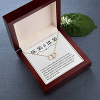 Load image into Gallery viewer, For Sister - Hearts in Unity - Everlasting Love Necklace (NB) - Bard Jewelry
