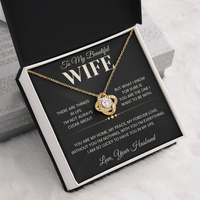 Load image into Gallery viewer, Lucky To Have You in My Life - Infinity Knot Necklace - Bard Jewelry
