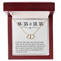 Load image into Gallery viewer, For Sister - Hearts in Unity - Everlasting Love Necklace (NB) - Bard Jewelry
