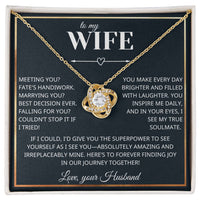 Load image into Gallery viewer, Fates Handiwork - Love Knot Necklace - Bard Jewelry
