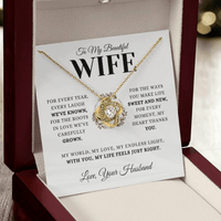 Load image into Gallery viewer, Life Feels Just Right - Love Knot Necklace - Bard Jewelry
