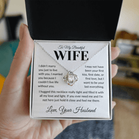 Load image into Gallery viewer, Gift For Wife - Your Last Everything - Infinity Knot Necklace - Bard Jewelry
