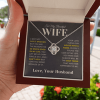 Load image into Gallery viewer, Gift For Wife - So Much Good In My Life - Infinity Knot Necklace - Bard Jewelry
