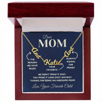 Load image into Gallery viewer, Three Name Necklace - Mom Made It Look Easy - Bard Jewelry
