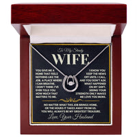 Load image into Gallery viewer, Gift For Wife - She Married a Cop - Bard Jewelry
