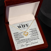 Load image into Gallery viewer, Everything I've Always Wanted - Love Knot Necklace - Bard Jewelry
