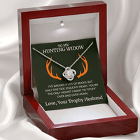 Load image into Gallery viewer, Gift - For Wife - Only One I Want To Stuff - Infinity Knot Necklace - Bard Jewelry
