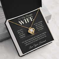 Load image into Gallery viewer, My Hearts Home - Infintiy Knot Necklace - Bard Jewelry
