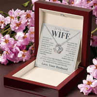 Load image into Gallery viewer, Gift For Wife - Love The Parts Of Me I Don't - Infinity Knot Necklace - Bard Jewelry
