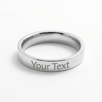 Load image into Gallery viewer, Best Thing The Army Never Issued Me - Engraved Ring - Bard Jewelry
