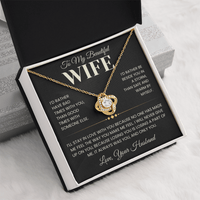 Load image into Gallery viewer, Gift For Wife "It was Always You" Infinity Knot Necklace - Bard Jewelry
