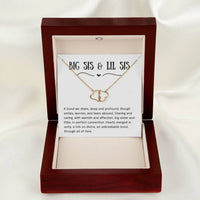 Load image into Gallery viewer, For Sister - Hearts in Unity - Everlasting Love Necklace (NB) - Bard Jewelry
