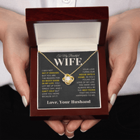 Load image into Gallery viewer, Gift For Wife - So Much Good In My Life - Infinity Knot Necklace - Bard Jewelry
