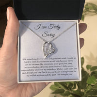 Load image into Gallery viewer, Explanations Wont Help - Forever Love Necklace - Bard Jewelry
