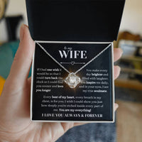 Load image into Gallery viewer, Love You Longer Love knot Necklace - Bard Jewelry
