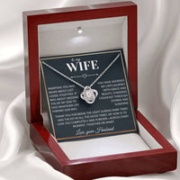 Load image into Gallery viewer, Grace and Beauty - Love Knot Necklace - Bard Jewelry
