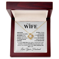 Load image into Gallery viewer, Everything I've Ever Wanted - Love Knot Necklace - Bard Jewelry
