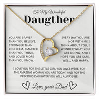 Load image into Gallery viewer, Safe Well and Happy - Forever Love Necklace - Bard Jewelry

