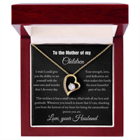 Load image into Gallery viewer, For Wife - Awe and Wonder - Forever Love Necklace - Bard Jewelry
