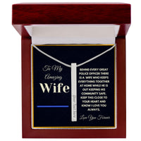 Load image into Gallery viewer, Heartfelt Gift For Police Officers Wife - Bard Jewelry
