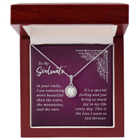 Load image into Gallery viewer, To My Soulmate - Joy To My Life - Eternal Hope Necklace - Bard Jewelry
