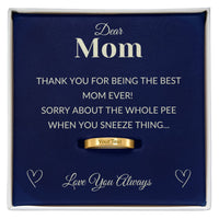 Load image into Gallery viewer, The "Sneeze Thing" Ring — Funny Mother's Day Gift - Bard Jewelry
