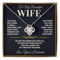 Load image into Gallery viewer, Gift For Wife | Love You More | L1011V2 - Bard Jewelry
