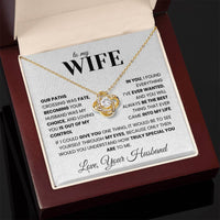Load image into Gallery viewer, Everything I've Ever Wanted - Love Knot Necklace - Bard Jewelry
