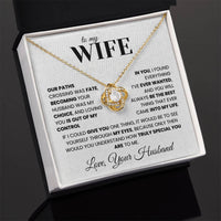 Load image into Gallery viewer, Everything I've Ever Wanted - Love Knot Necklace - Bard Jewelry
