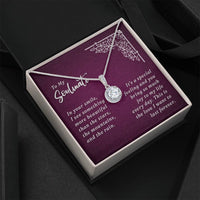 Load image into Gallery viewer, To My Soulmate - Joy To My Life - Eternal Hope Necklace - Bard Jewelry
