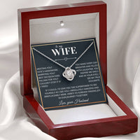 Load image into Gallery viewer, Fates Handiwork - Love Knot Necklace - Bard Jewelry

