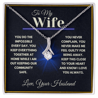 Load image into Gallery viewer, She Does The Impossilble Necklace - Gift For Wife - Bard Jewelry
