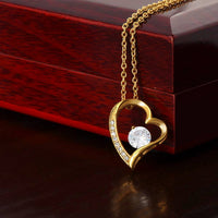 Load image into Gallery viewer, For My Daughter - Forever Love Heart Necklace - Bard Jewelry
