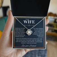 Load image into Gallery viewer, Grace and Beauty - Love Knot Necklace - Bard Jewelry
