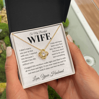 Load image into Gallery viewer, Gift For Wife - Your Last Everything - Infinity Knot Necklace - Bard Jewelry
