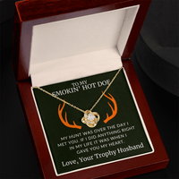 Load image into Gallery viewer, Gift - For Wife - When I Gave You My Heart - Infinity Knot Necklace - Bard Jewelry
