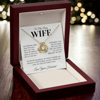 Load image into Gallery viewer, Gift For Wife - Dreams Came True - Love Knot Necklace - Bard Jewelry
