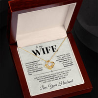 Load image into Gallery viewer, Be Your Last Everything - Love Knot Necklace - Bard Jewelry
