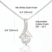 Load image into Gallery viewer, She Does The Impossilble Necklace - Gift For Wife - Bard Jewelry
