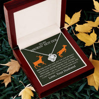 Load image into Gallery viewer, To My Smokin' Hot Doe - Everything You Give - Infinity Knot Necklace V0003 - Bard Jewelry
